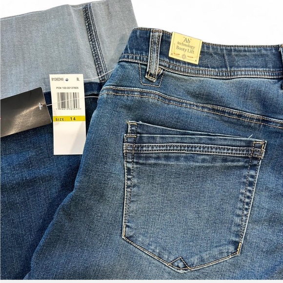 NWT Democracy High Rise Wide Leg Fix Cuff Jeans, Women’s Size 14 - Picture 5 of 6